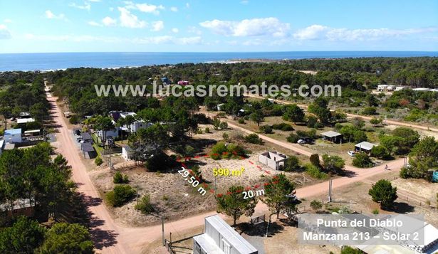Gran Remate Online de Lucas Etcheverrito: 33 terrenos en cuotas en La Paloma, Punta del Diablo y La Esmeralda