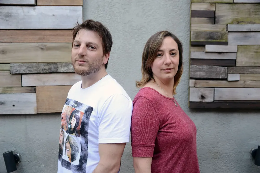 Álvaro Angeloro y Verónica Viera