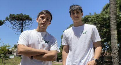 Andrés Viera y Lucas Tejería, creadores de&nbsp;Walkito﻿