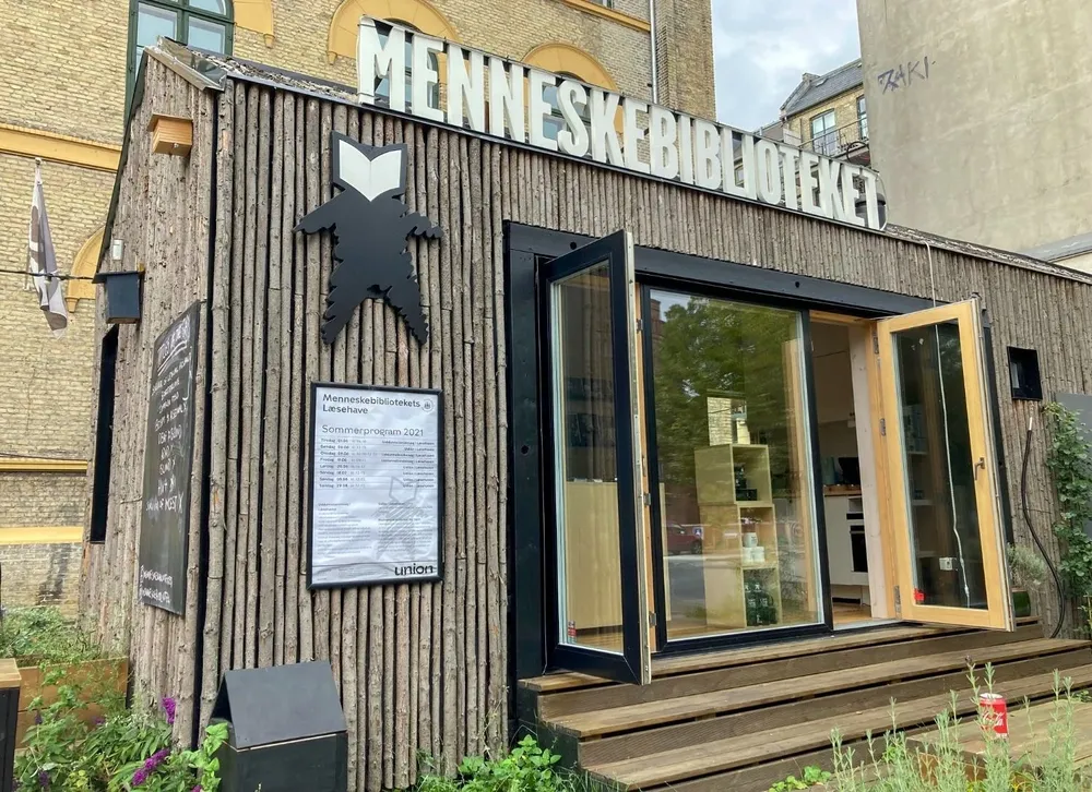 La bilbioteca humana en Copenhague