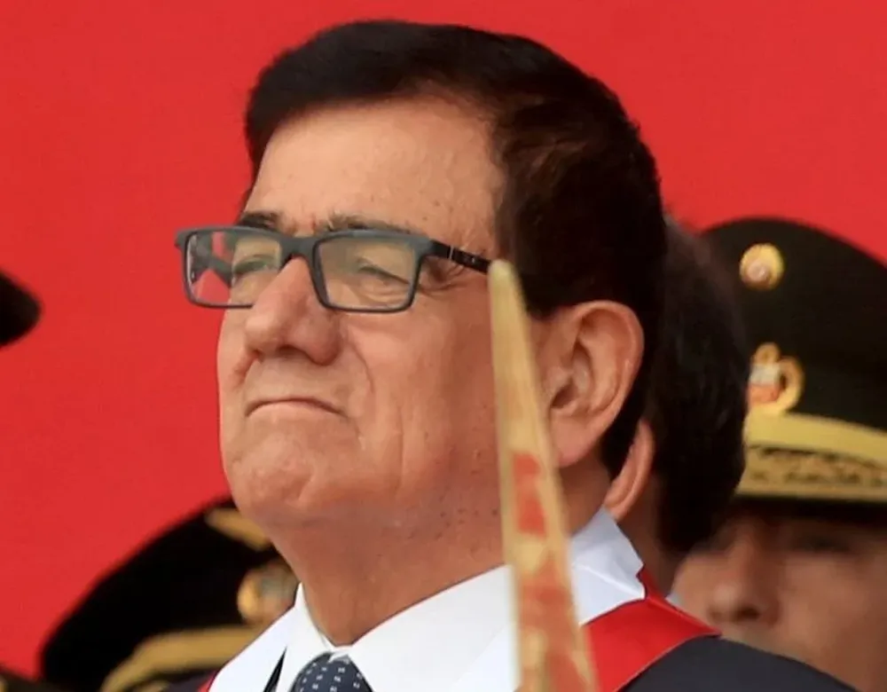 José Williams, presidente del Congreso peruano