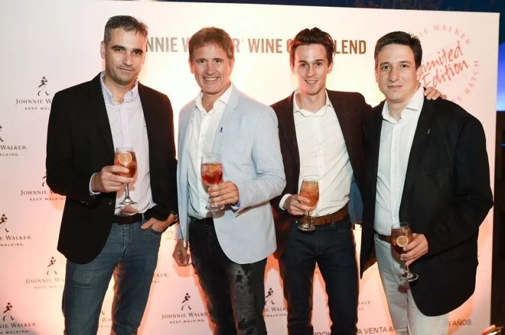 Gabriel Casales, Juan Carlos Baucher, Agustín Bensusan y Gonzalo Caballero