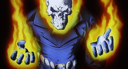 La exposición sobre el universo Marvel en Madrid. EFE