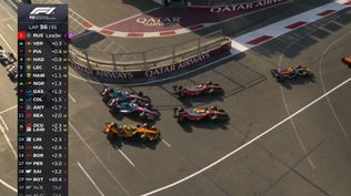 F1 | GP de Azerbaiyán: así fue el choque de Franco Colapinto a Pierre Gasly