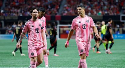 Lionel Messi y Luis Suárez