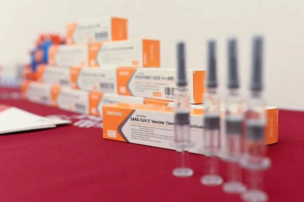 Dosis de la vacuna Coronavac en Pekín