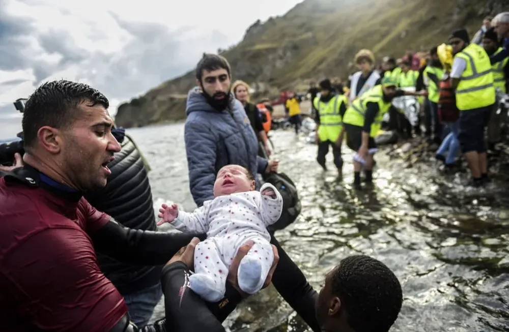 La crisis de los refugiados es en gran medida consecuencia de la guerra en Siria.