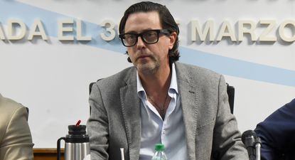Ignacio Alonso, presidente de la Asociación Uruguaya de Fútbol