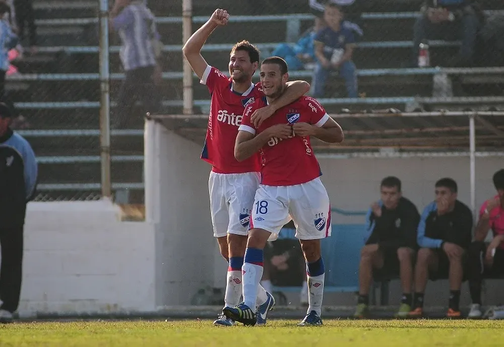 Así festejó Barcia uno de sus goles