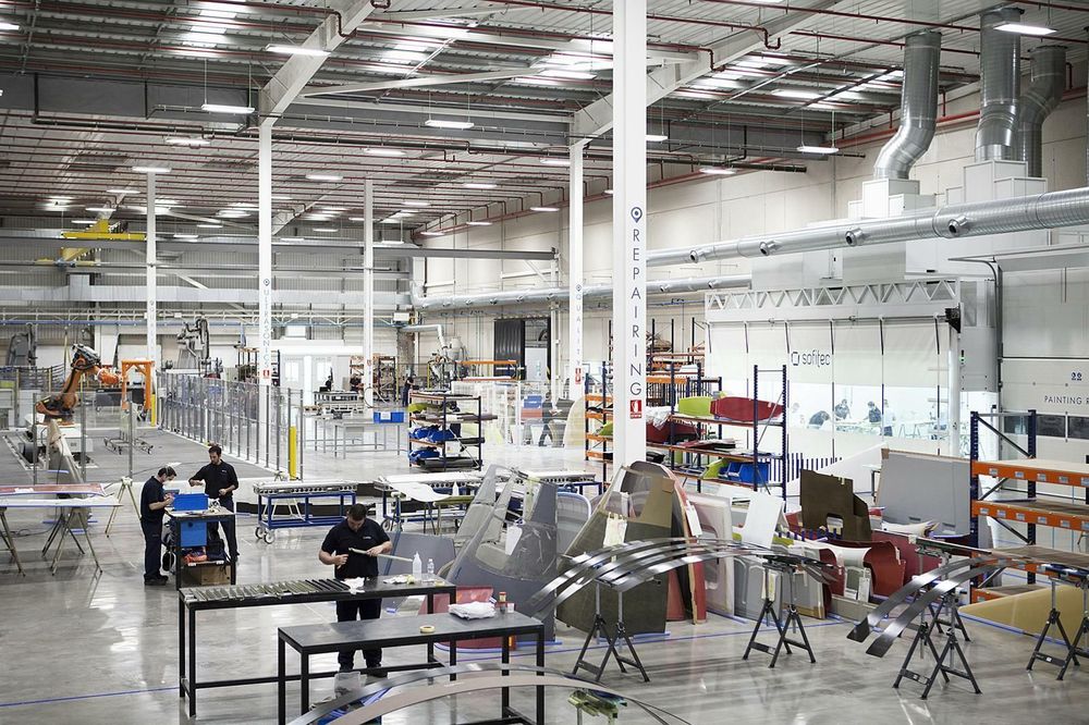La empresa Sofitec provee los paneles metálicos a Airbus.&nbsp;