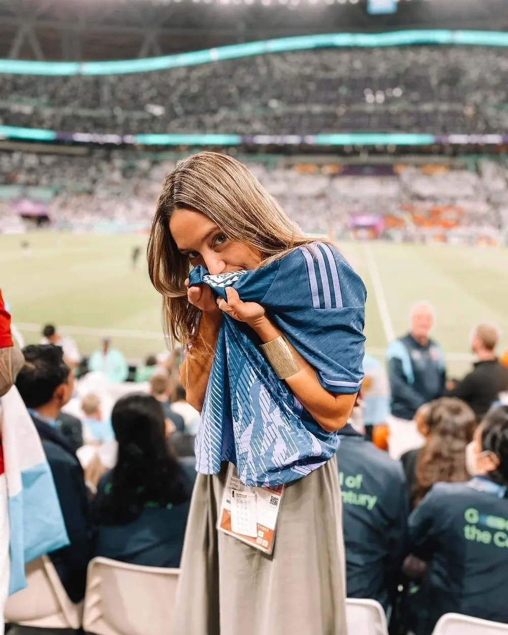 Sofía Martínez en Qatar