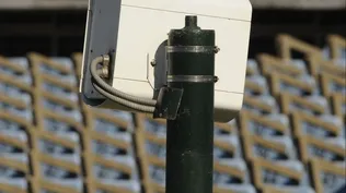 Cámara de seguridad en el Estadio Centenario