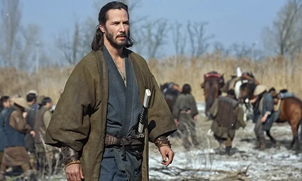 Keanu Reeves en su última película, 47 Ronin