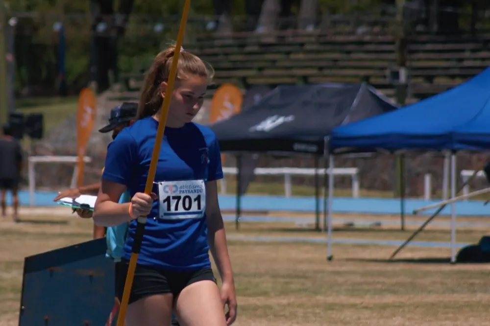 Manuela Rotundo, plata en lanzamiento de jabalina