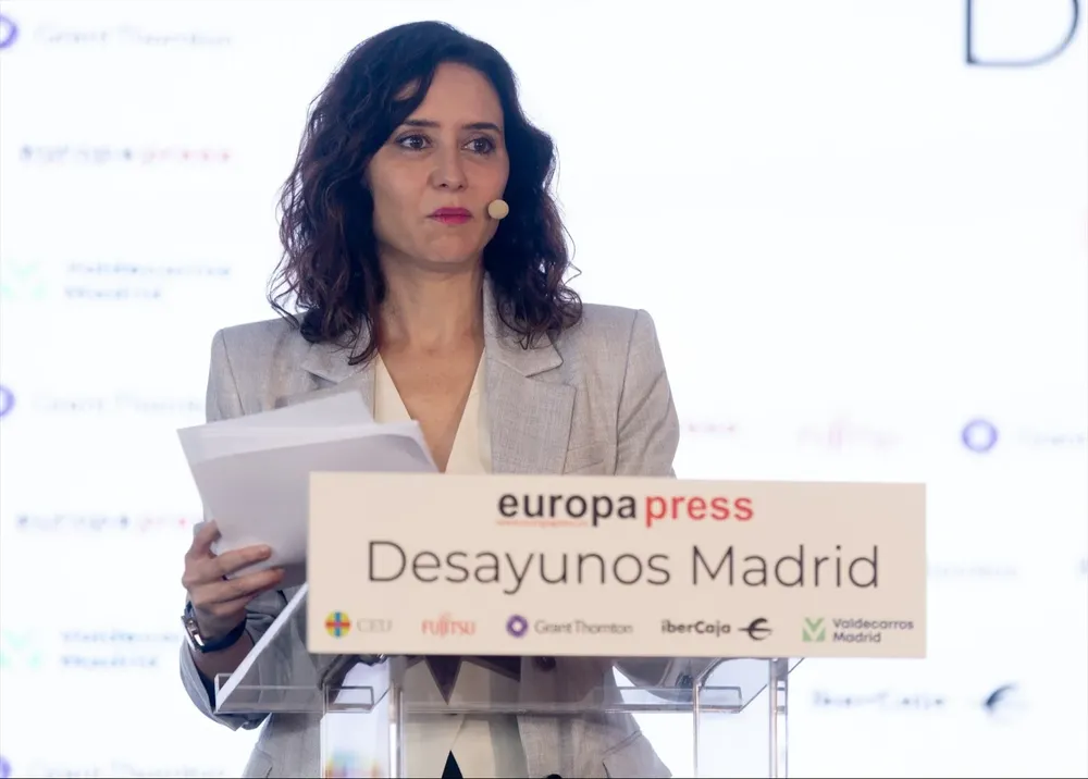 La presidenta de la Comunidad de Madrid, Isabel Díaz Ayuso.