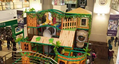 Volvió la isla safari a Punta Carretas Shopping