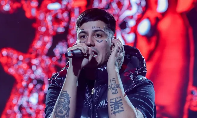 El cantante argentino Duki.