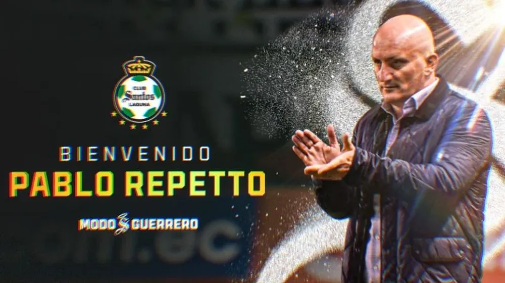 El nuevo club de Pablo Repetto: Santos de México