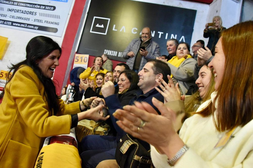 Lorena Quintana en el congreso de este domingo