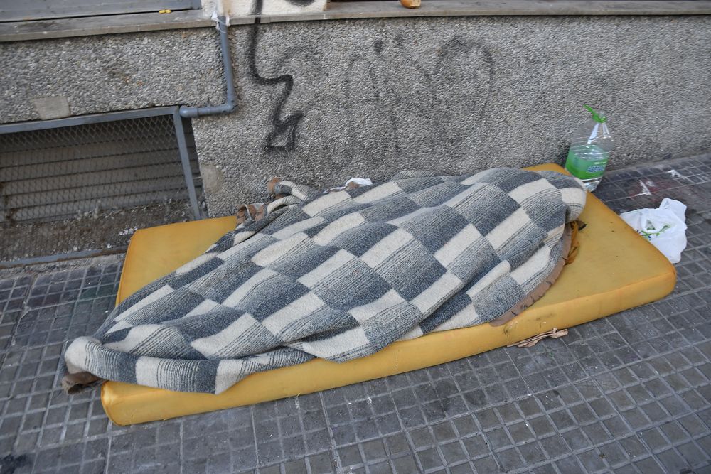 Persona en situación de calle. (Archivo)
