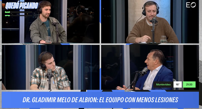Gladimir Melo, médico de Albion, en Quedó Picando