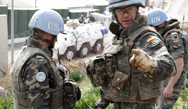 Militares españoles de la Fuerza Interina de Naciones Unidas en Líbano