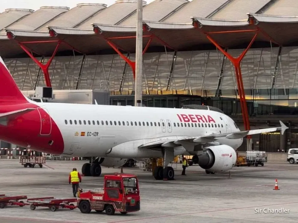 Avión de Iberia