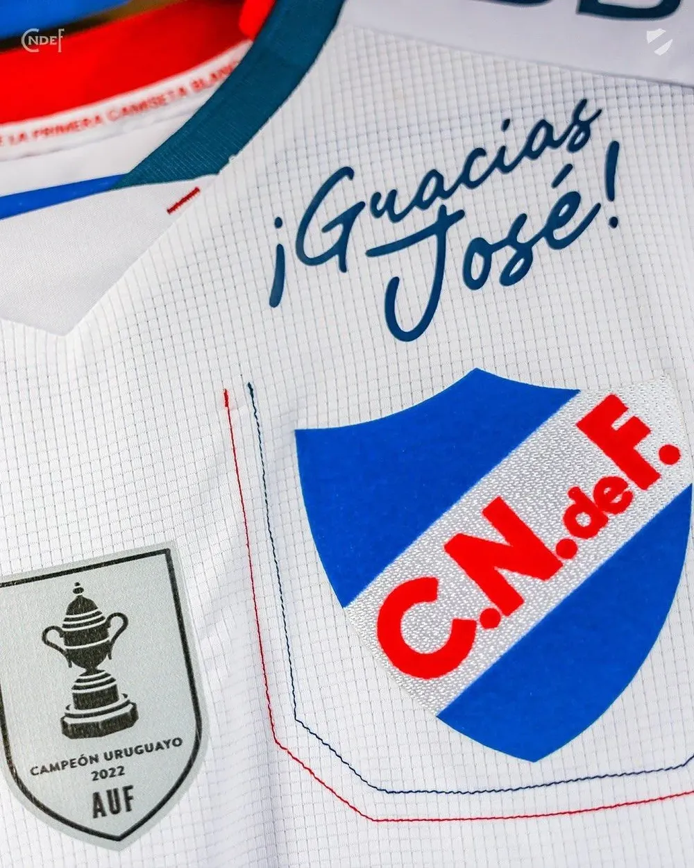 La camiseta especial con la que juega Nacional ante Plaza Colonia