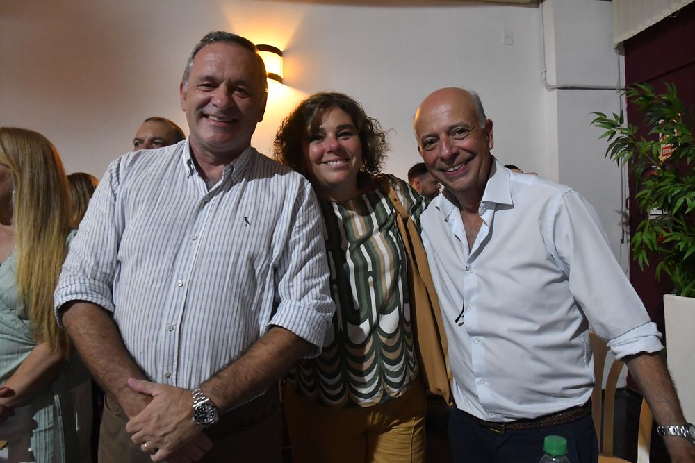 Álvaro Delgado, Macarena Rubio, Javier García.