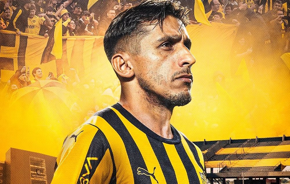 Damián Suárez fue presentado como nuevo jugador de Peñarol
