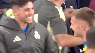 Video: el divertido momento entre Federico Valverde y Franco Mastantuono en el triunfo ante el Barcelona Video: el divertido momento entre Federico Valverde y Franco Mastantuono en el triunfo ante el Barcelona