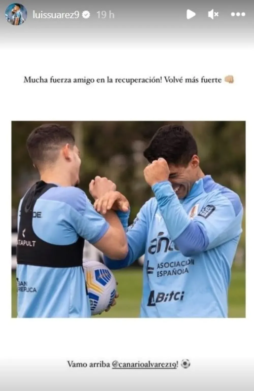 Luis Suárez y Agustín Álvarez Martínez