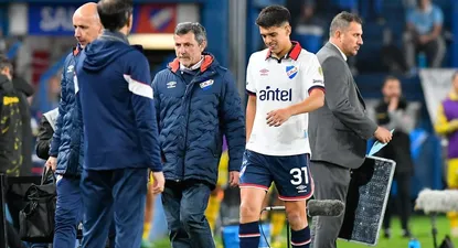 Thiago Helguera fue sustituido ante Táchira