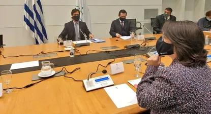 lacalle pou recibio a representantes de onu en uruguay por acuerdos de cooperacion