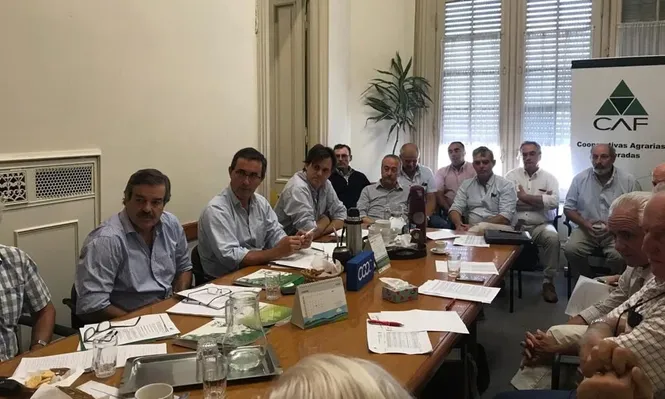 El encuentro se desarrolló en la sede de CAF en Montevideo.