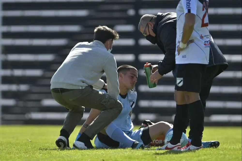 Bermúdez lesionado
