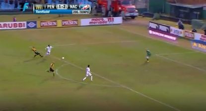 La patada de Guillermo Rodríguez