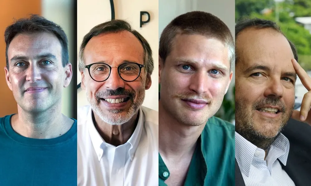 Federico Lavagna, Enrique Baliño, Kevin Jakter y Martín Guerra