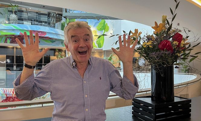 El fundador y presidente de Ryanair, Michael OLeary. EFE