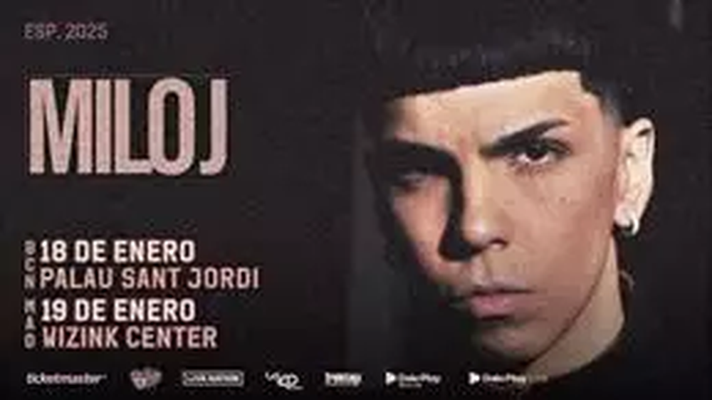 El cantante argentino Milo J dará dos conciertos en España en enero de 2025