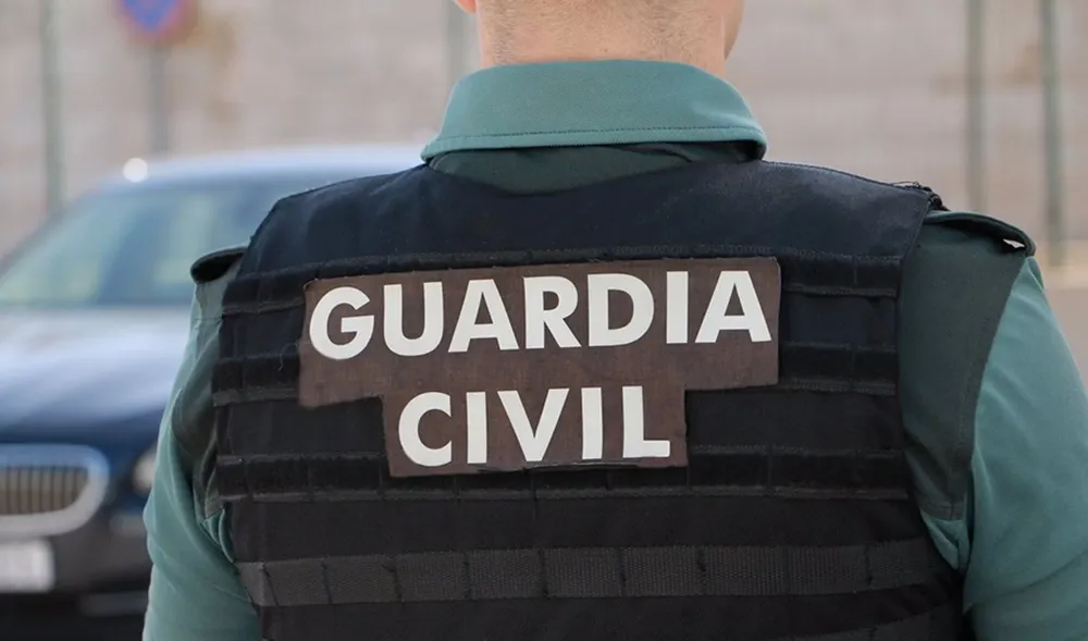 Un agente de la Guardia Civil española.&nbsp;