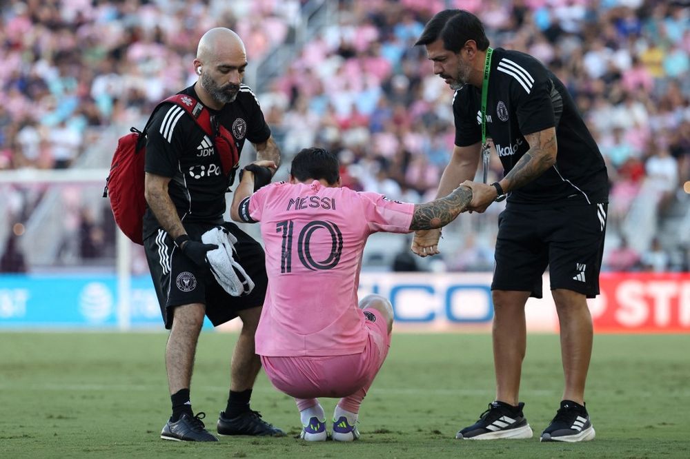 Lionel Messi se lesionó