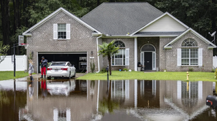 La tormenta tropical Debby﻿ azota Carolina del Sur