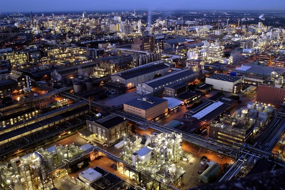 Oficinas centrales de BASF en Ludwigshafen, Alemania