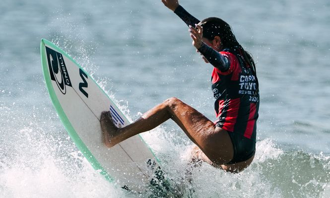 Marcela Machado de Uruguay, autora del mejor puntaje de la jornada en la open femenino.&nbsp;