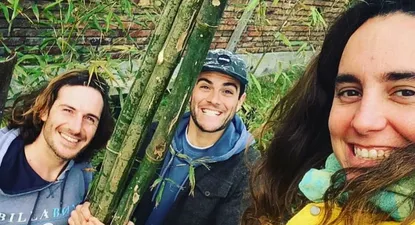 José Burlando, Gabriel Arenares y Analaura Antúnez