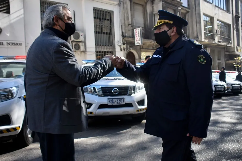 Jorge Larrañaga con Erode Ruiz