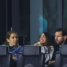 Lionel Messi vio el partido de Inter Miami junto a Antonela Roccuzzo y Sofía Balbi