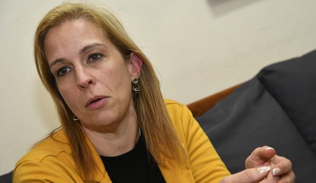 Silvia Tejera, la secretaria general de Adeom Montevideo