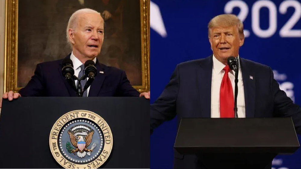 Debate presidencial entre Joe Biden y Donald Trump